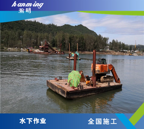 太原河道管道穿越---具体施工