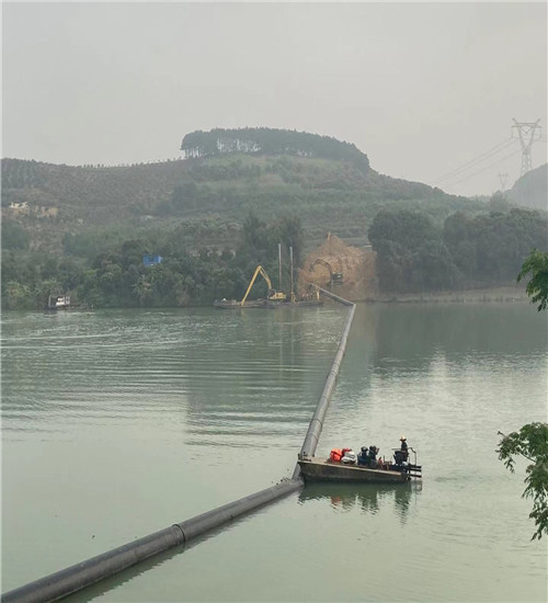 吕梁水下取水头安装